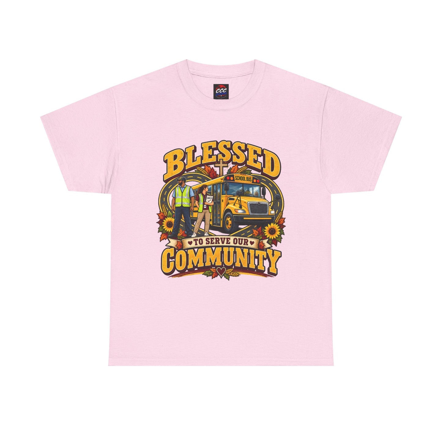 Blessed To Serve Our Community Tee — Fall Version