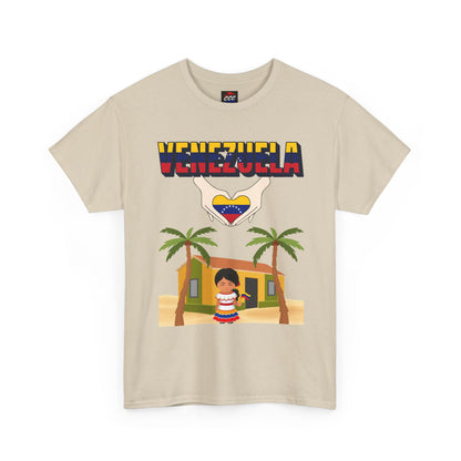 Venezuela Heart Graphic T-Shirt