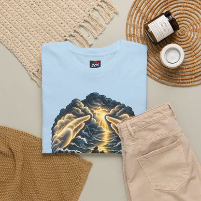 "He Led Me Through It" Inspirational Tee