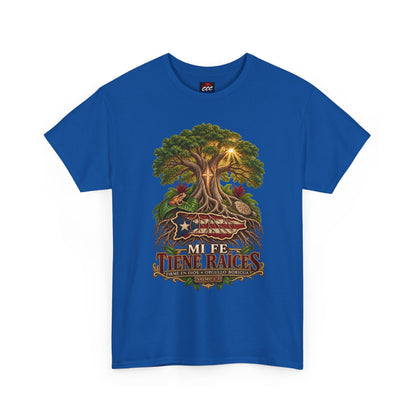 'Mi Fée Tiene Raíces' Tree of Life Vintage Flag Tee