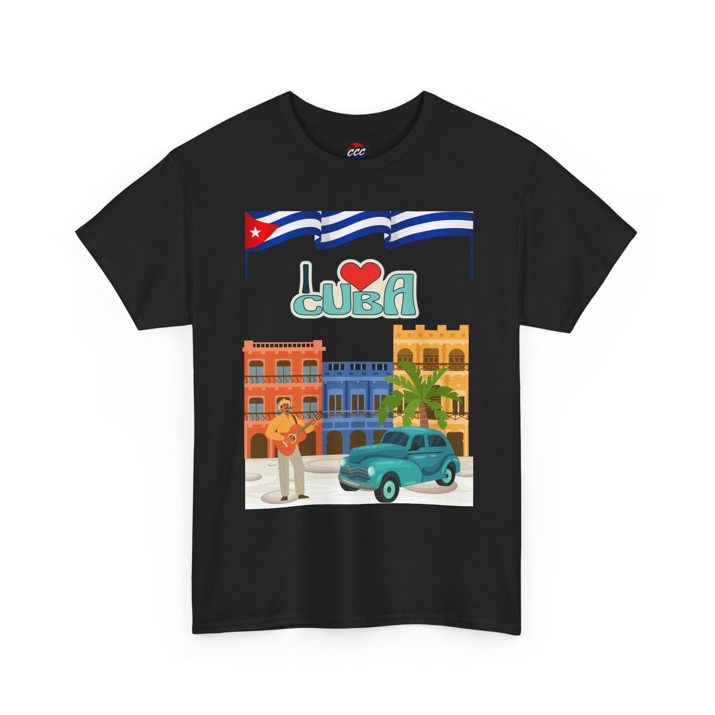 Cuba Retro Travel T-Shirt