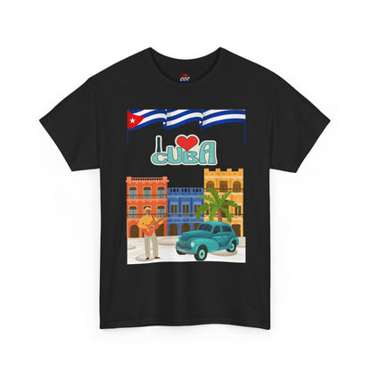 Cuba Retro Travel T-Shirt