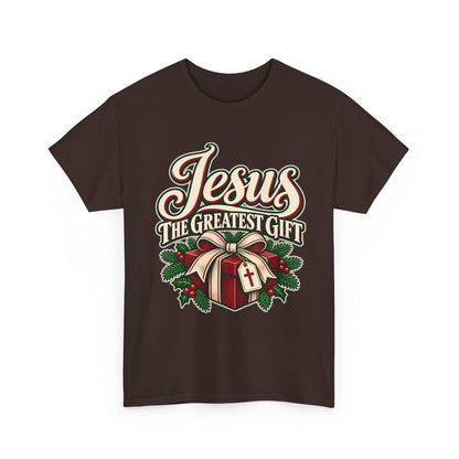 Jesus The Greatest Gift Christmas Tee
