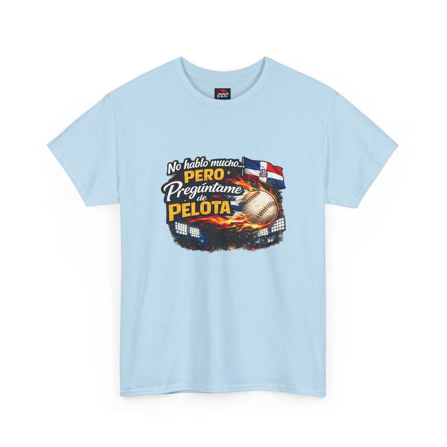 Baseball Dominican Flag Design T-Shirt
