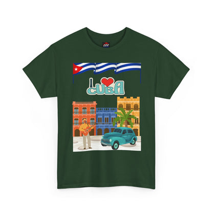 Cuba Retro Travel T-Shirt