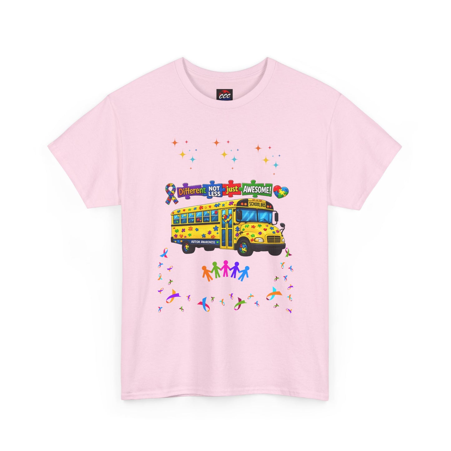Autism Awareness School Bus T-Shirt