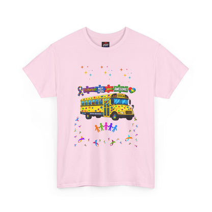 Autism Awareness School Bus T-Shirt