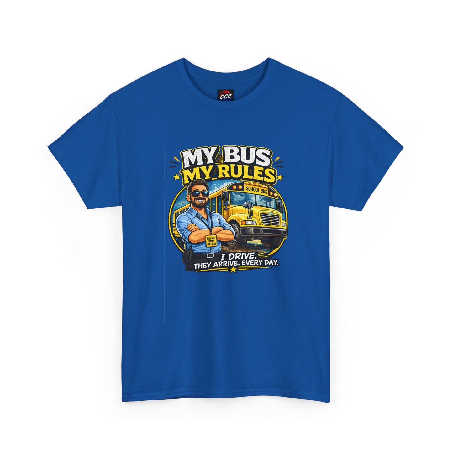 Bus Driver “My Bus My Rules” T-Shirt