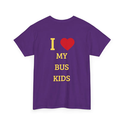"I Transport Sweet Little Hearts" School Bus Driver Shirt