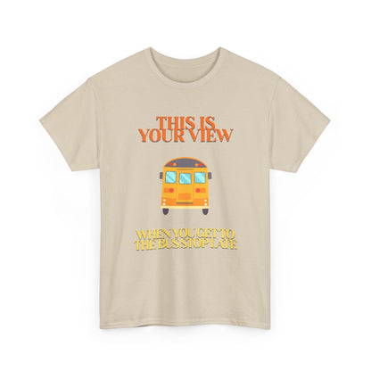 Funny 'Missed the Bus' Student T-Shirt