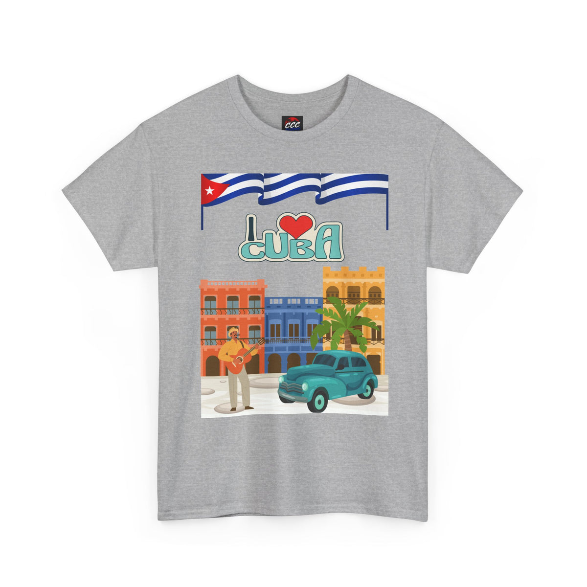 Cuba Retro Travel T-Shirt