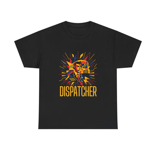 Dispatcher Retro Pop Art T‑Shirt