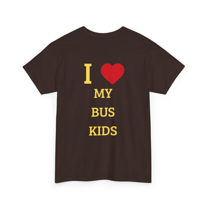 "I Transport Sweet Little Hearts" School Bus Driver Shirt