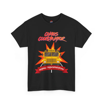 Chaos Coordinator School Bus T‑Shirt