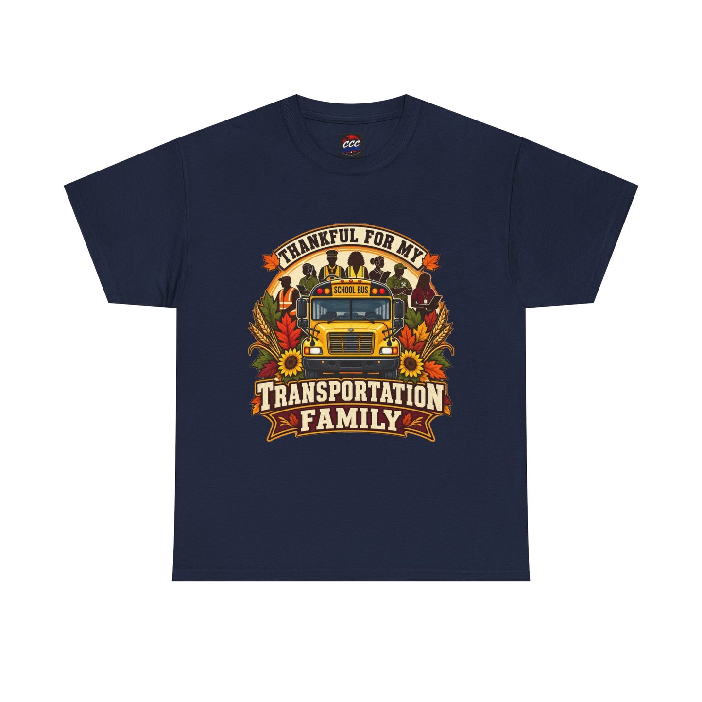 Thankful for My Transportation Family T-Shirt