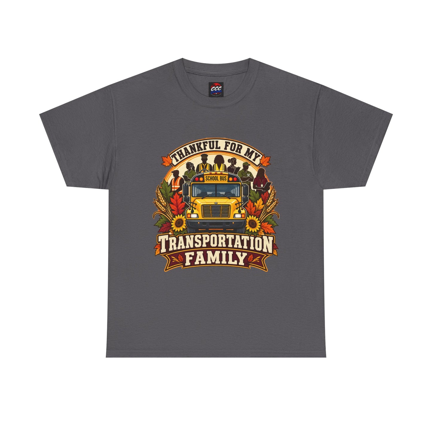 Thankful for My Transportation Family T-Shirt