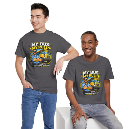 Bus Driver “My Bus My Rules” T-Shirt
