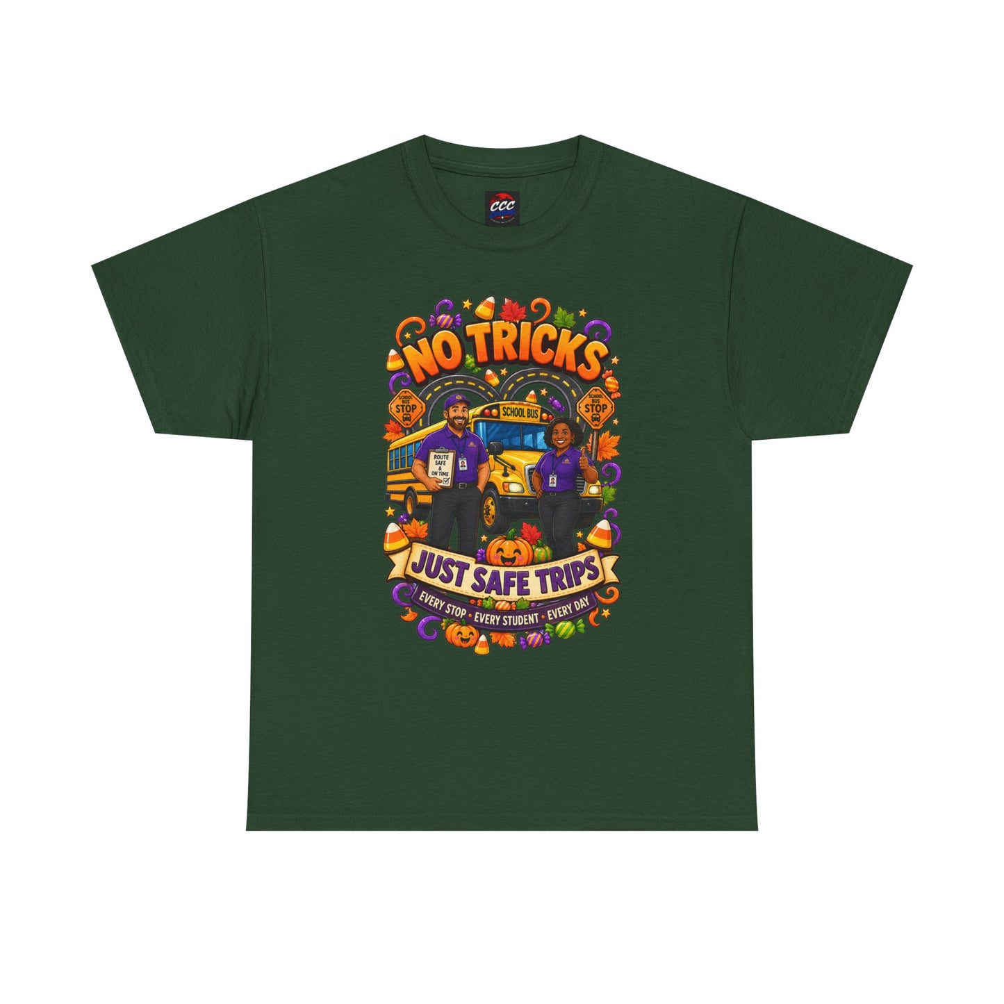 No Tricks Just Safe Trips Tee