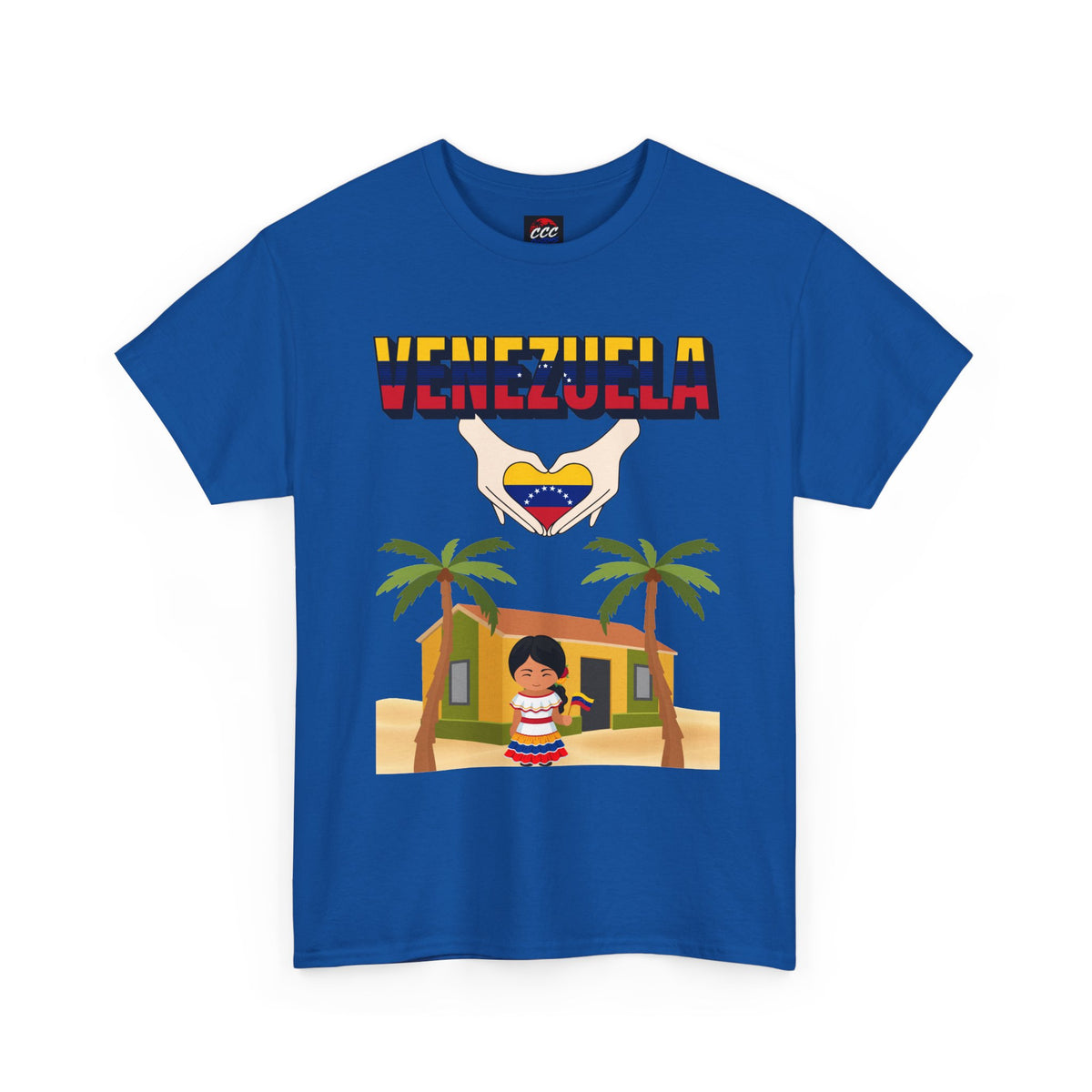 Venezuela Heart Graphic T-Shirt