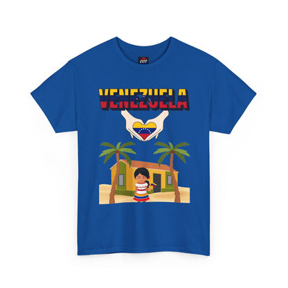 Venezuela Heart Graphic T-Shirt