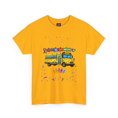 Autism Awareness School Bus T-Shirt