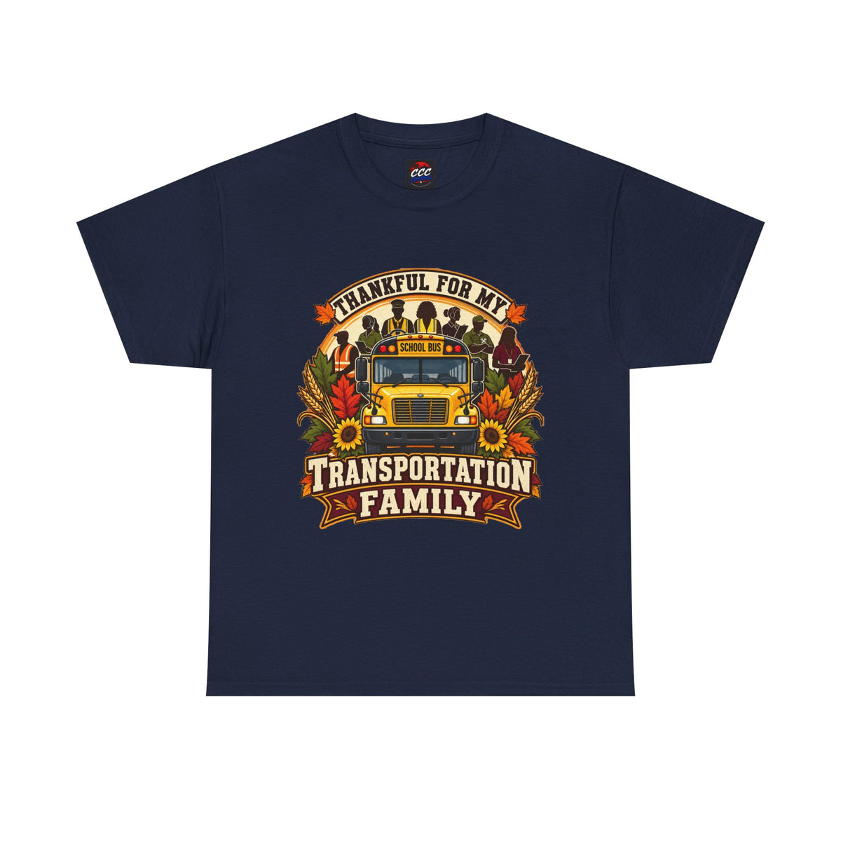 Thankful for My Transportation Family T-Shirt