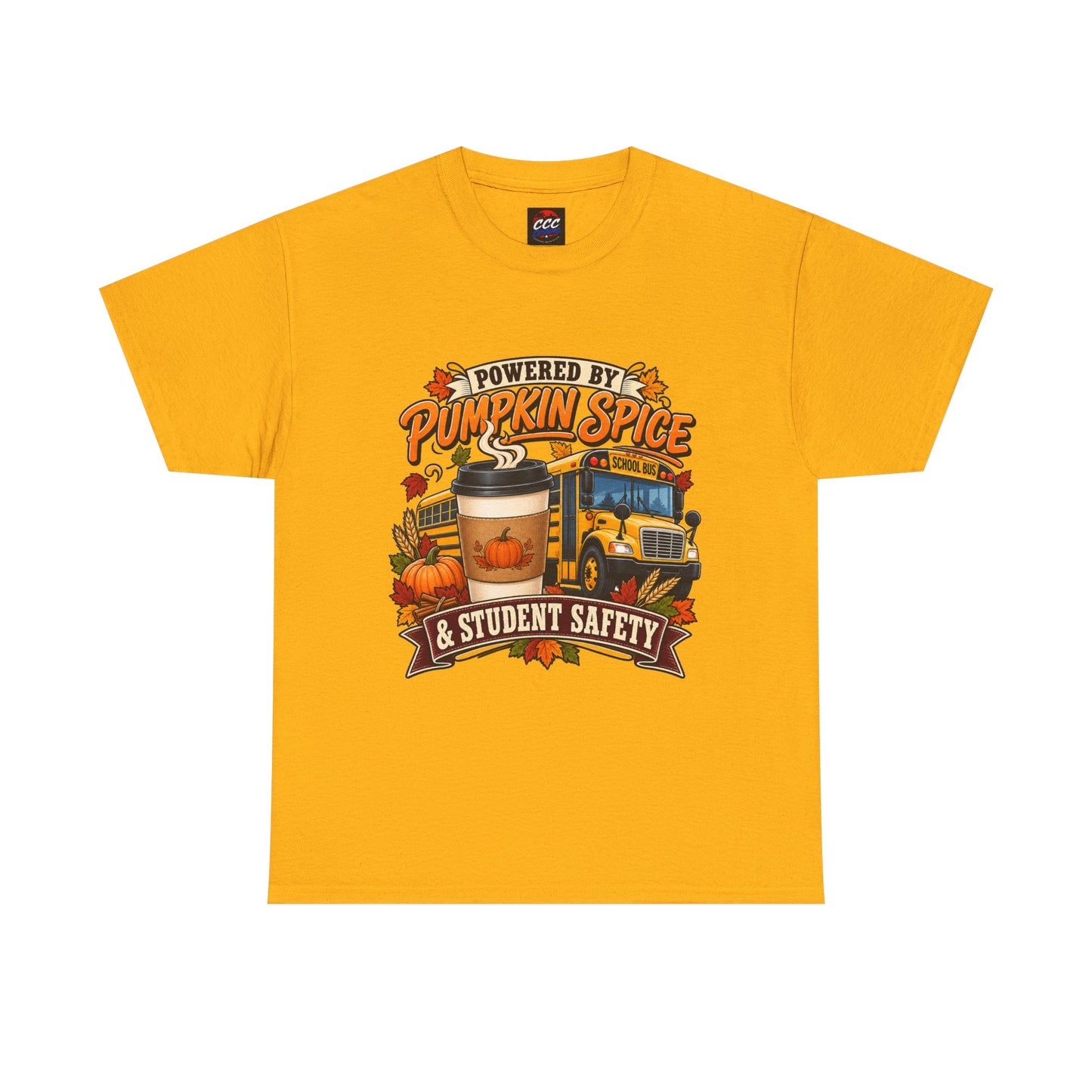 Pumpkin Spice & Student Safety T-Shirt