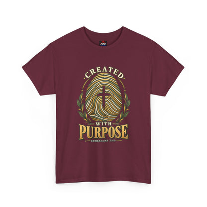 Created With Purpose Christian Tee