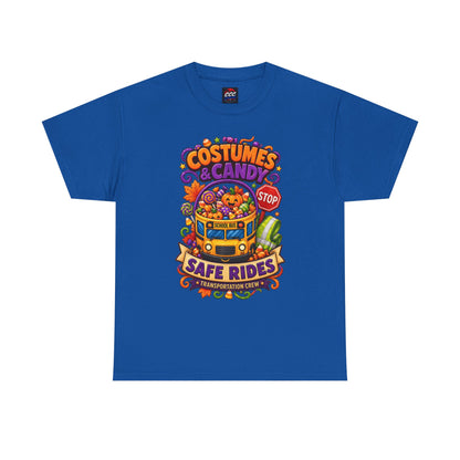 Halloween Candy Bucket School Bus Tee