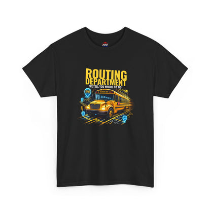 Routing Department School Bus T-Shirt