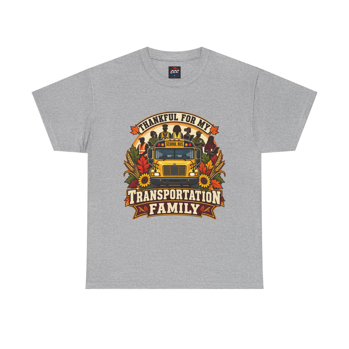 Thankful for My Transportation Family T-Shirt
