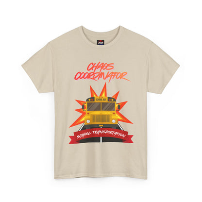 Chaos Coordinator School Bus T‑Shirt
