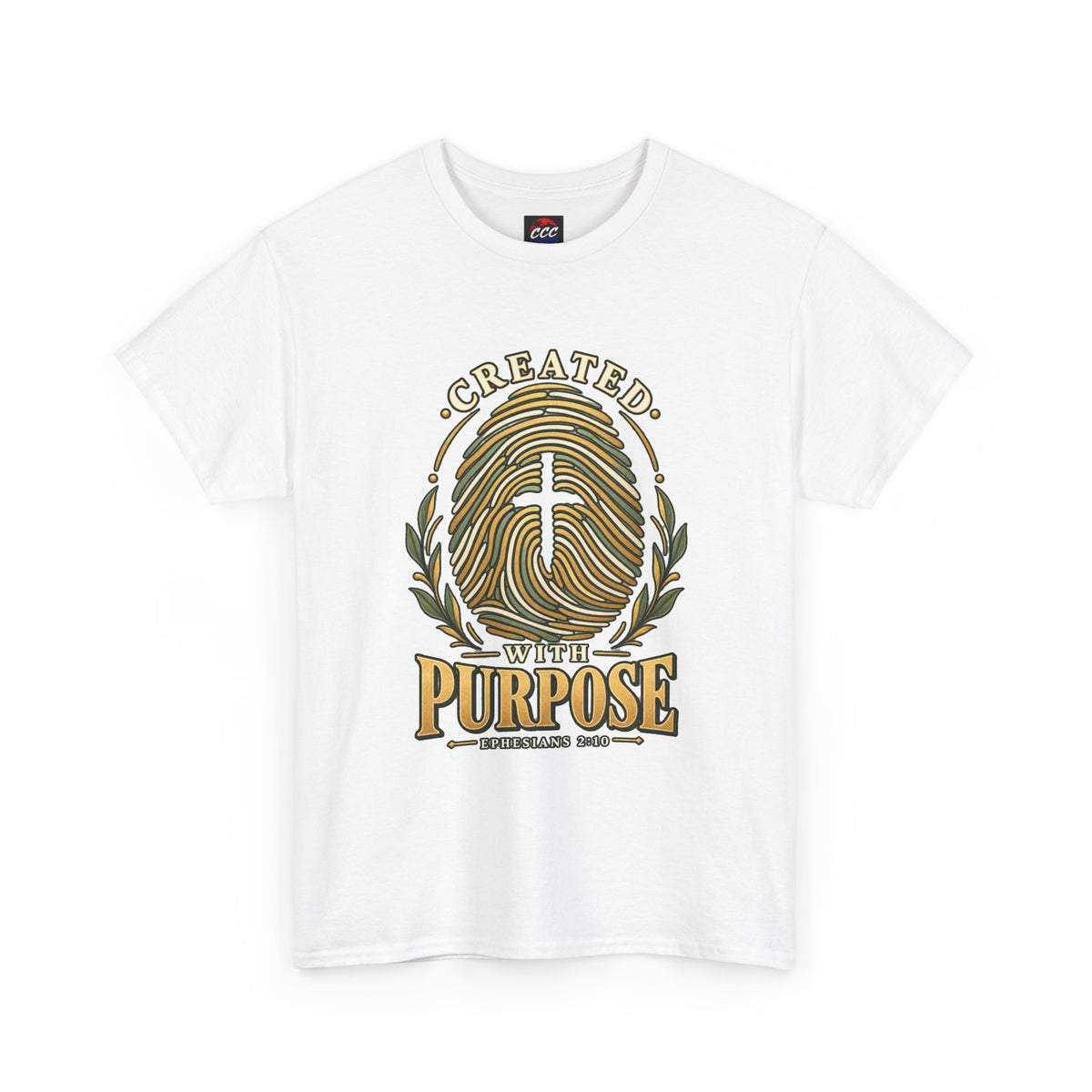 Created With Purpose Christian Tee