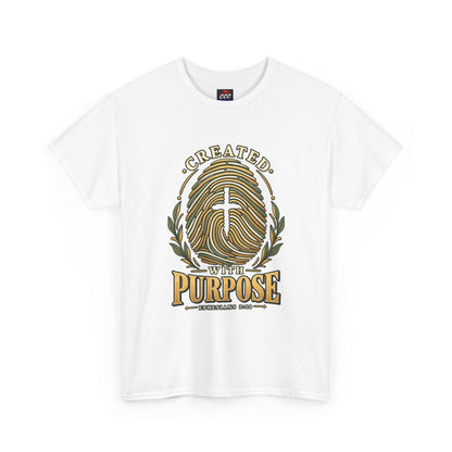Created With Purpose Christian Tee