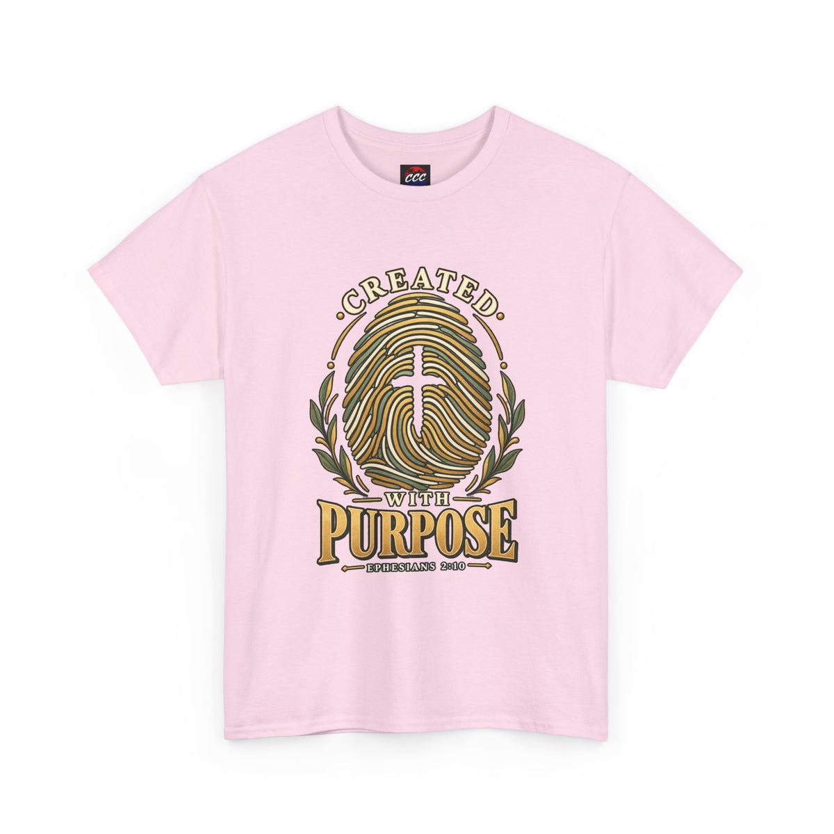 Created With Purpose Christian Tee