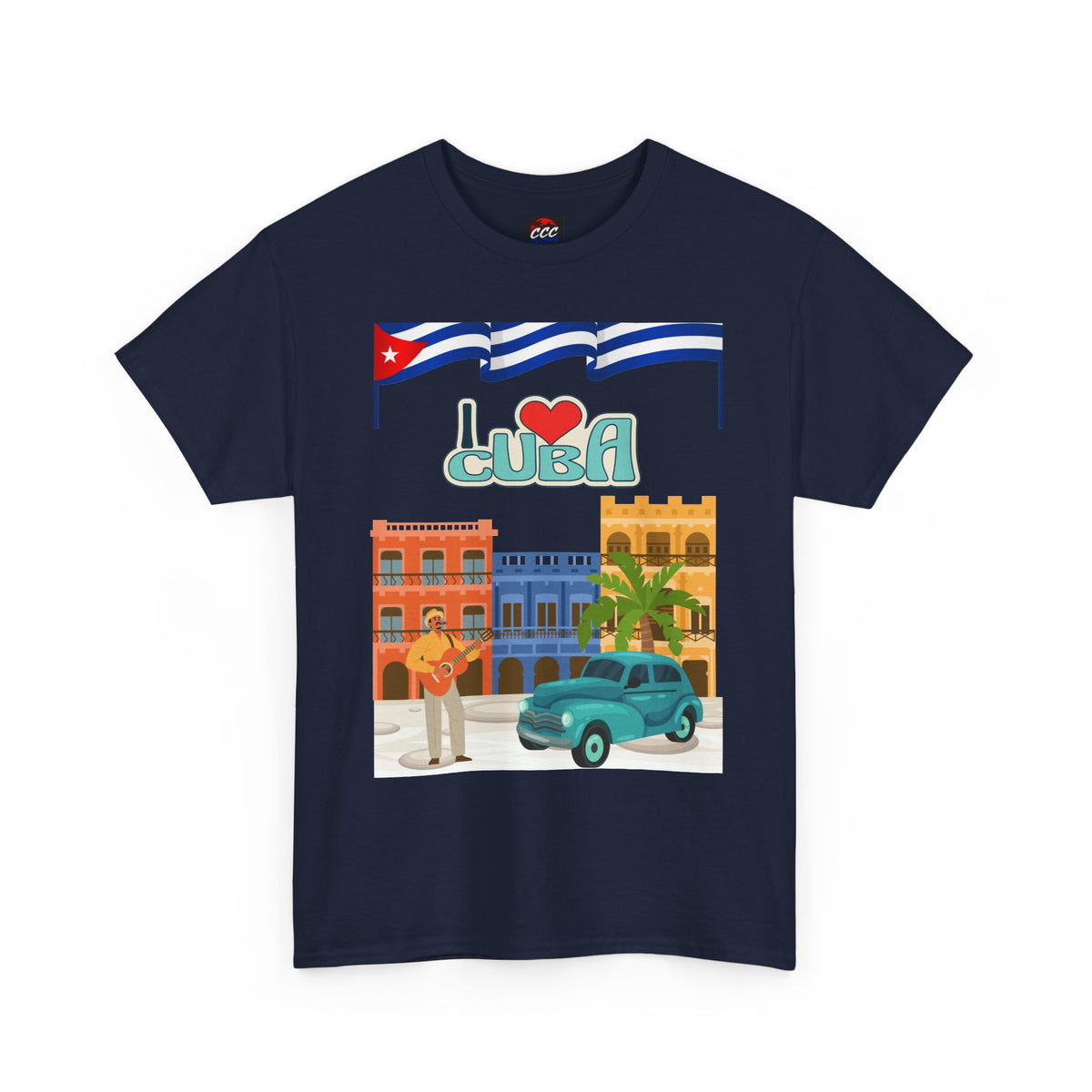 Cuba Retro Travel T-Shirt