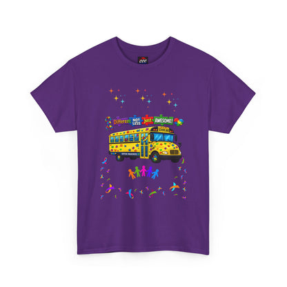 Autism Awareness School Bus T-Shirt