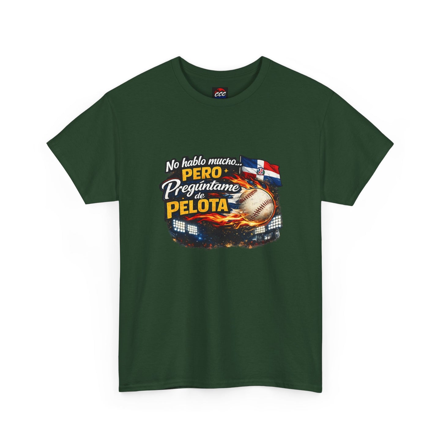 Baseball Dominican Flag Design T-Shirt