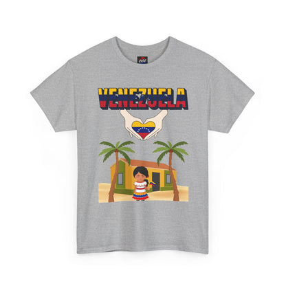 Venezuela Heart Graphic T-Shirt