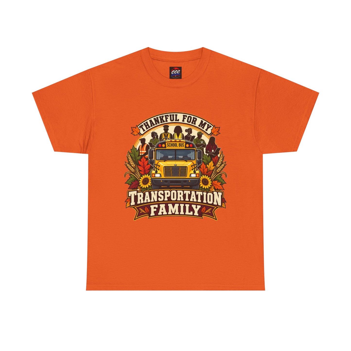 Thankful for My Transportation Family T-Shirt