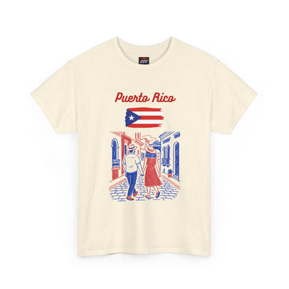 Puerto Rico Vintage Street Scene T-Shirt