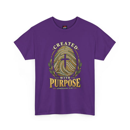 Created With Purpose Christian Tee