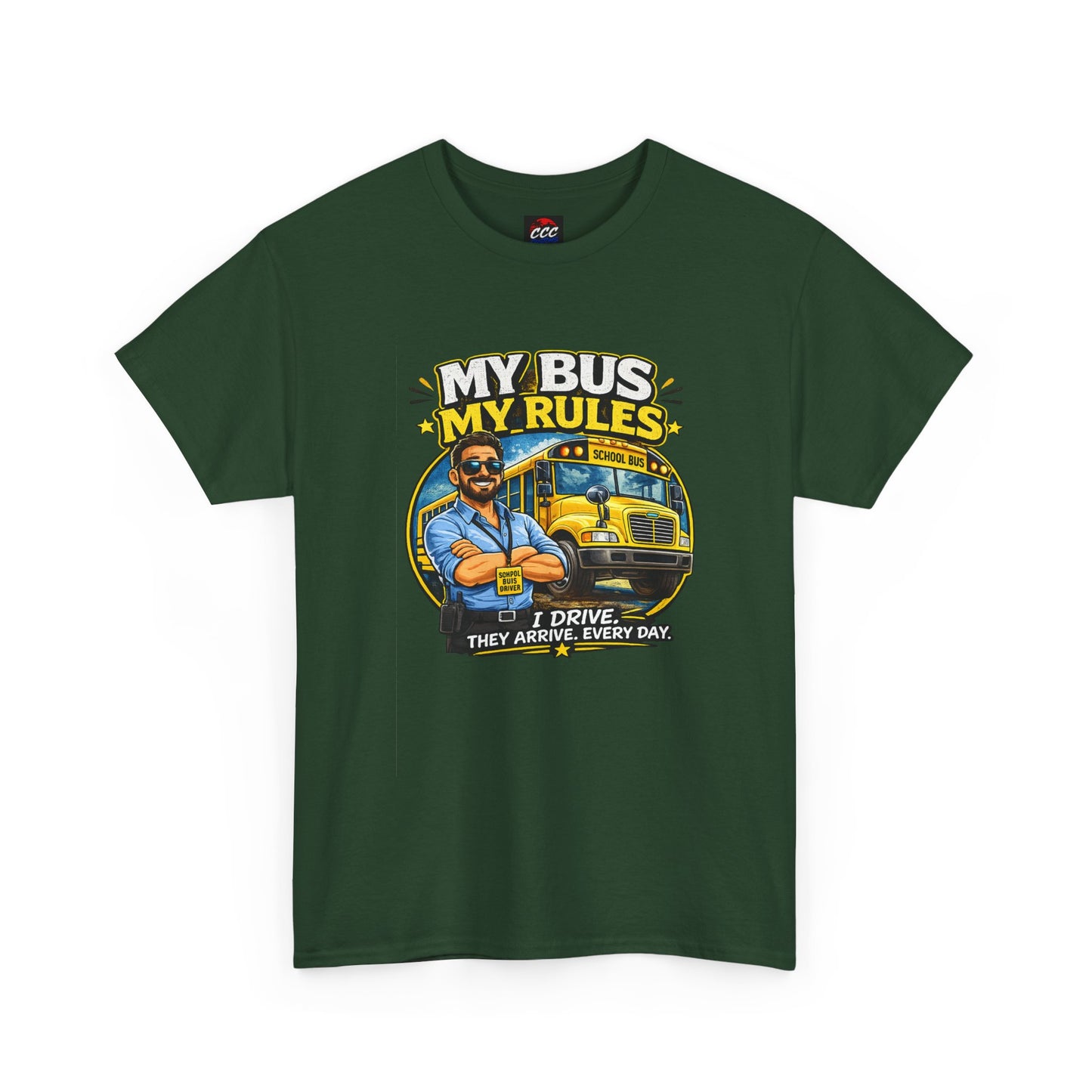 Bus Driver “My Bus My Rules” T-Shirt