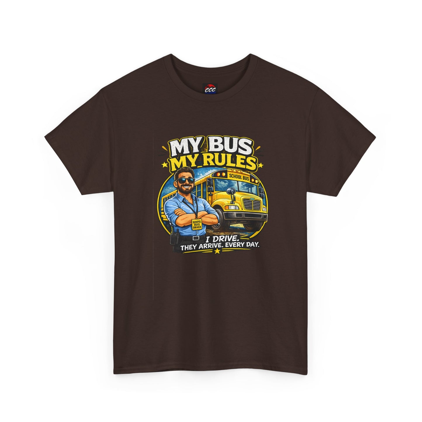 Bus Driver “My Bus My Rules” T-Shirt