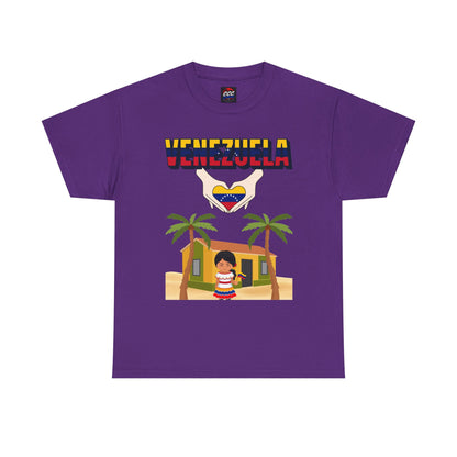 Venezuela Heart Graphic T-Shirt