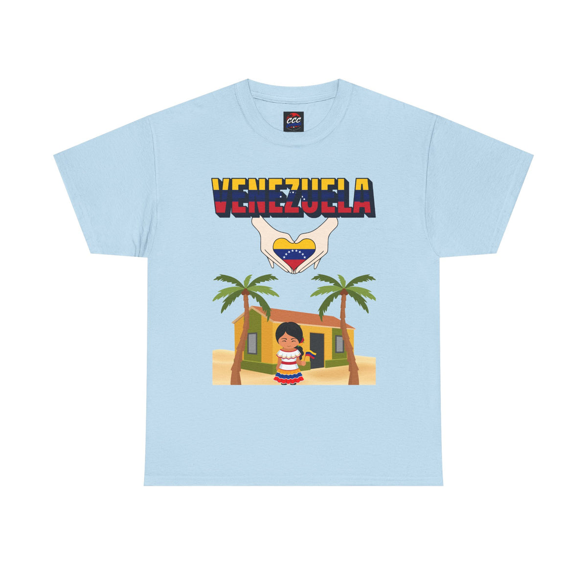 Venezuela Heart Graphic T-Shirt