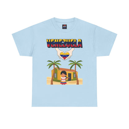 Venezuela Heart Graphic T-Shirt