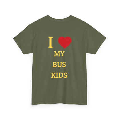 "I Transport Sweet Little Hearts" School Bus Driver Shirt