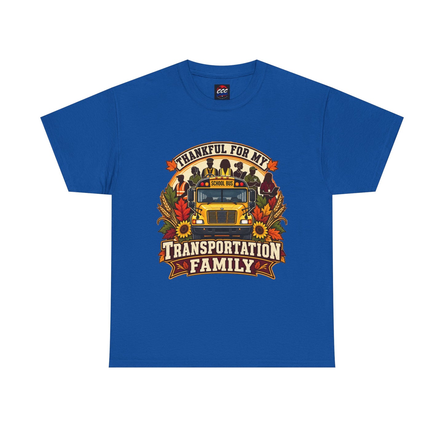 Thankful for My Transportation Family T-Shirt