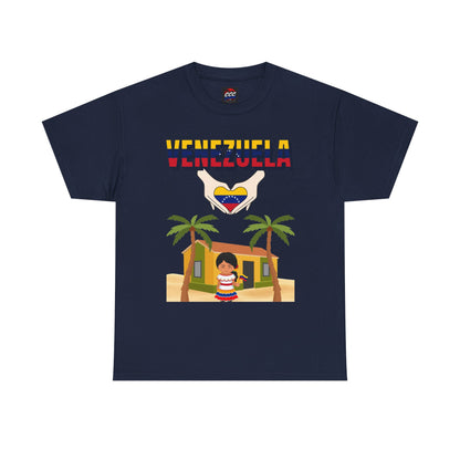 Venezuela Heart Graphic T-Shirt